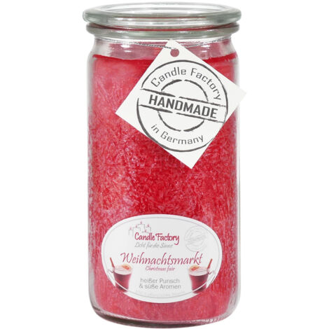 Candle Factory Mini Jumbo Weihnachtsmarkt Duftkerze Dekokerze 307166