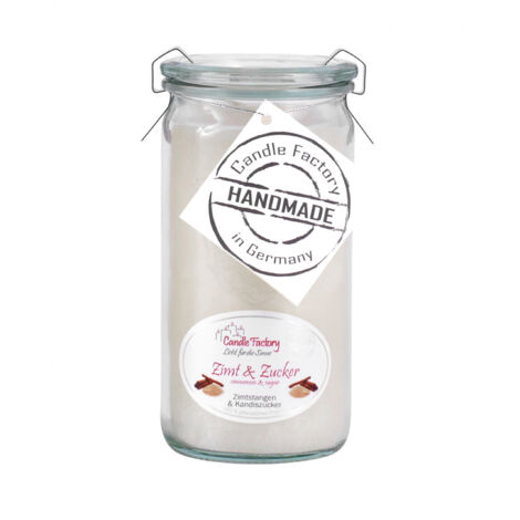 Candle Factory Mini Jumbo Zimt & Zucker Duftkerze Dekokerze 307129