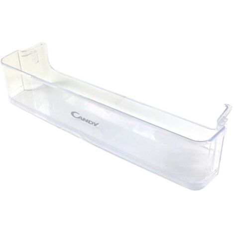 Balconnet à bouteilles pour réfrigérateur – Pièce détachée compatible CANDY – Longueur 436mm, largeur 104mm, hauteur 90mm – 43008331