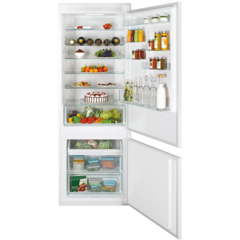 Candy cbt7719fw frigorifero combinato da incasso 70 cm 372 lt altezza 193 cm total no frost