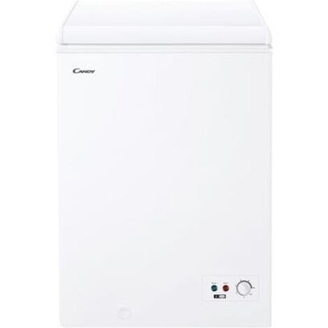 Candy – Congélateur coffre 97L – Classe énergétique E – Dimensions 545 x 490 x 845 mm – Design élégant pour cuisine ou garage - CCHH100E