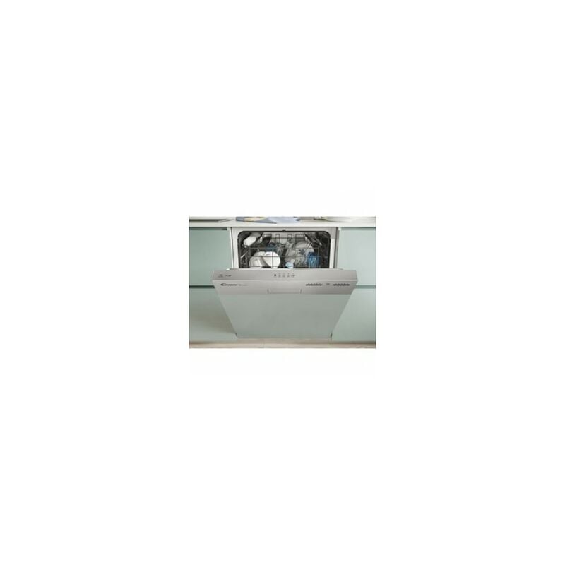 Image of Lavastoviglie da Incasso con Frontalino a Vista Silver 60 cm 13 Coperti Classe e 5 Programmi Candy cdsn 1L350PS - 32901324