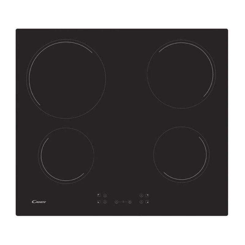 Candy - Plaque vitrocéramique 6500W 59cm, CANDCH64CCB