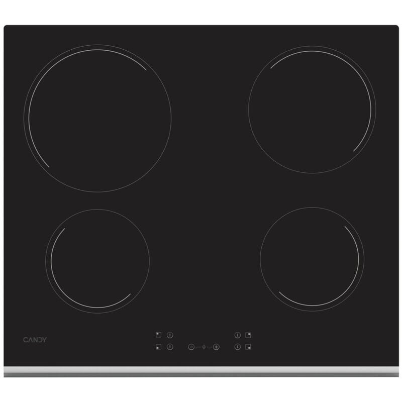 Candy - Piano Cottura CH64XB Elettrico 4 Zone