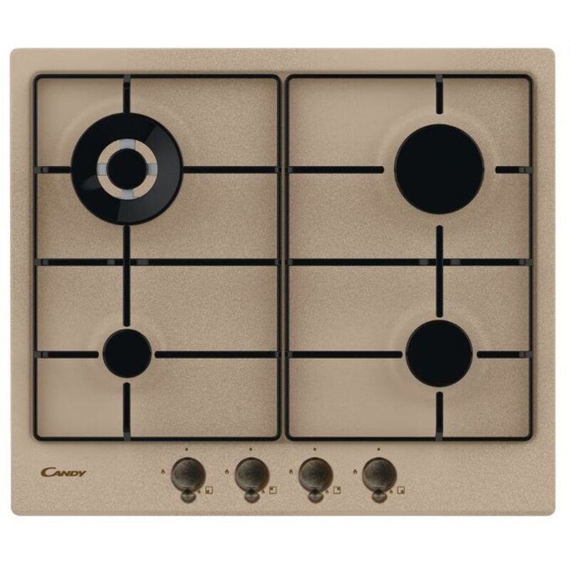 Candy Classic CHW6BRAV4WGT Avoine Intégré 60 cm Gaz 4 zone(s)