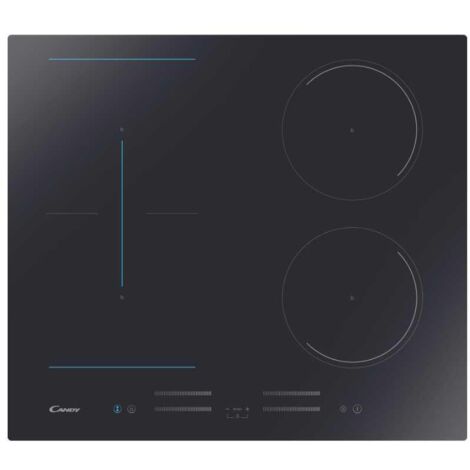 CANDY CMC644TP PIANO COTTURA A INDUZIONE 4 PIASTRE 60 CM IN VETROCERAMICA NERO