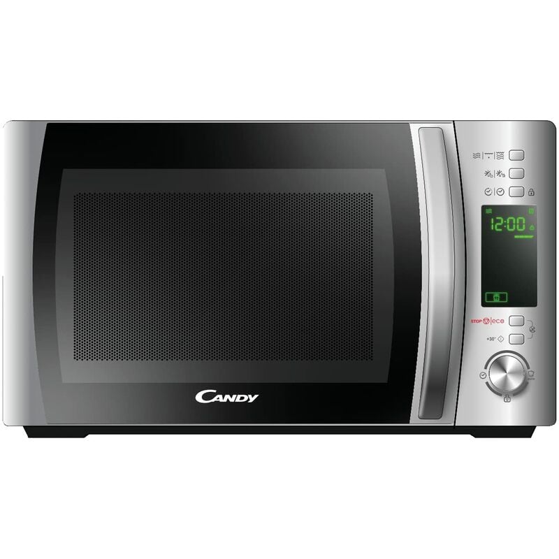 Image of Candy - COOKinAPP CMXG20DS Microonde con Grill, App Cook-in, 700W, 20 l, 40 Ricette, 44x35,75x25,9 cm, Argento