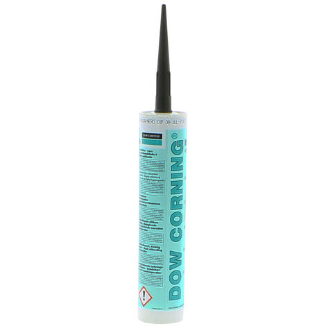 Colle haute température pour vitres de four – Mastic silicone 300ml pour étanchéité jusqu'à 300°C – Compatible Candy, Neff, Hotpoint – 44003450
