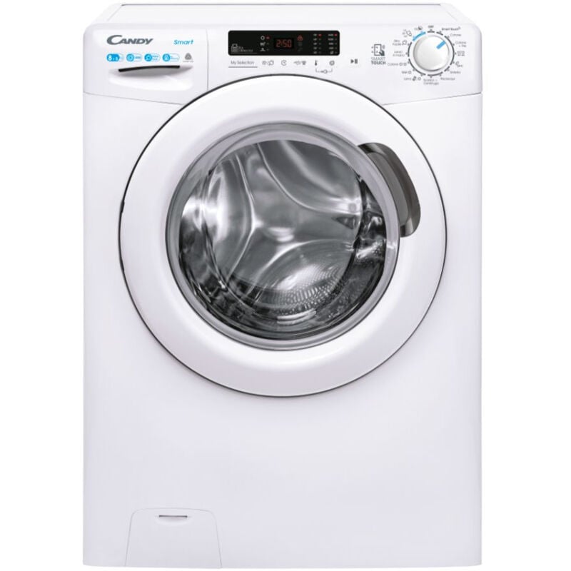 Smart csws 4852DE/1-11 lavasciuga Libera installazione Caricamento frontale Bianco e - Candy