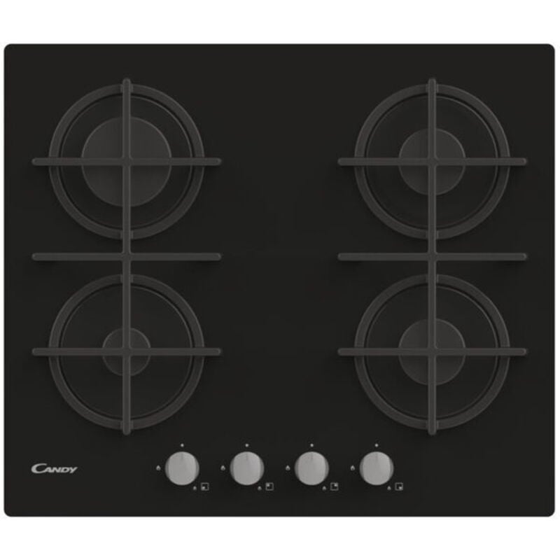 CVG6B Nero Da incasso 59 cm Gas 4 Fornello(i) - Candy