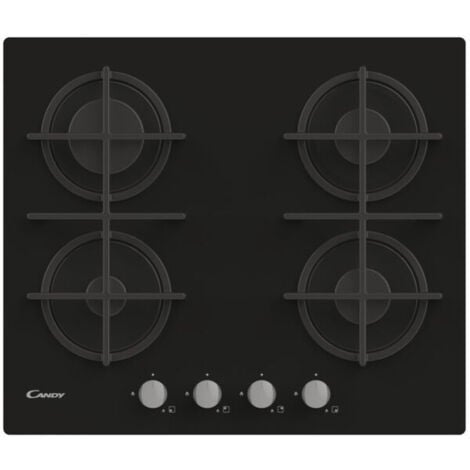 Candy CVG6B Nero Da incasso 59 cm Gas 4 Fornello(i)