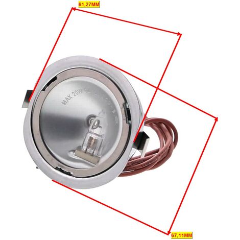 CANDY, DOUILLE Hotte + LAMPE HALOGENE 20W G4 12V