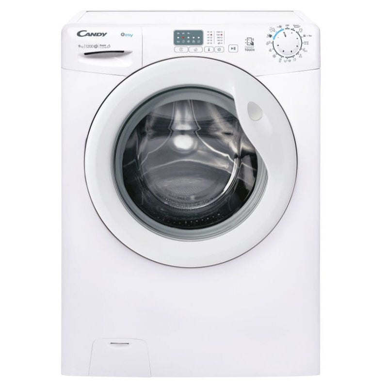 Image of Candy - Easy ey 1281DE/1-S lavatrice Caricamento frontale 8 kg 1200 Giri/min d Bianco