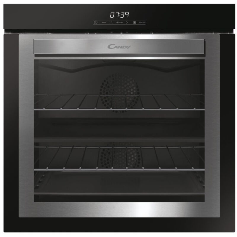 Candy FCDNE808VX Forno Elettrico Multifunzione da Incasso Capacita' 75 Litri Classe energetica A 14 funzioni Doppia cavita' Full Touch Luci interne