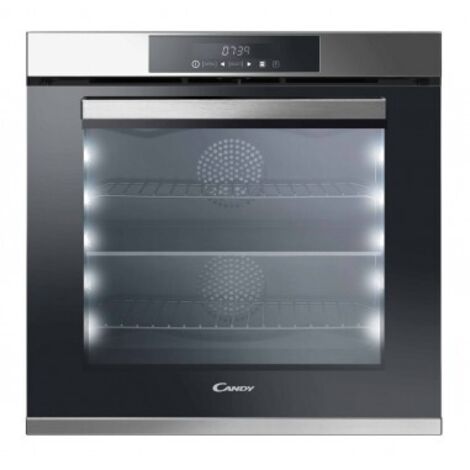 Candy FCP 605 X Estetica POP EVO Forno Elettrico Multifunzione da Incasso  Capacita' 65 Litri Classe energetica A+ 8 Funzioni 60 cm Acciaio Inox