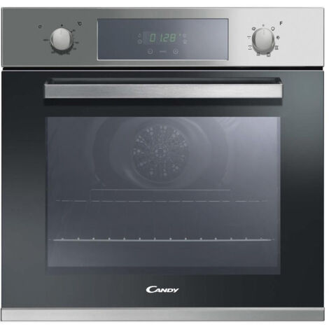 Candy FCP 502 X Estetica POP EVO Forno Elettrico Multifunzione da Incasso  Capacita' 65 Litri Classe energetica A 5 Funzioni 60 cm Acciaio Inox
