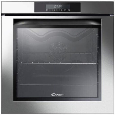 Candy FCP 605 X Estetica POP EVO Forno Elettrico Multifunzione da Incasso  Capacita' 65 Litri Classe energetica A+ 8 Funzioni 60 cm Acciaio Inox