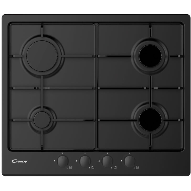 Candy Idea CHW6BRBB Plaque de cuisson à gaz encastrable 4 feux Noir Candy Idea CHW6BRBB Plaque de cuisson à gaz encastrable 4 feux Noir