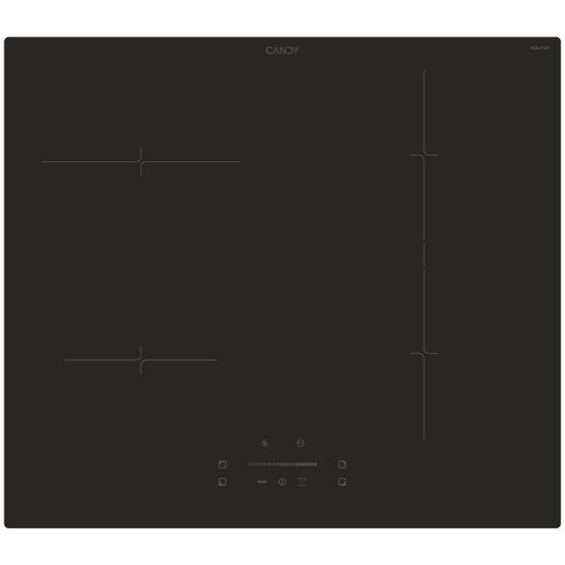 CANDY Idea CTP643C/YEP Noir Int&eacute;gr&eacute; 59 cm Plaque avec zone &agrave; induction 4 zone(s)