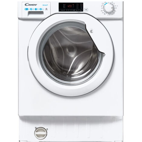 Candy Lavasciuga CBD485D1E/1S da Incasso Caricamento frontale Classe E Bianco