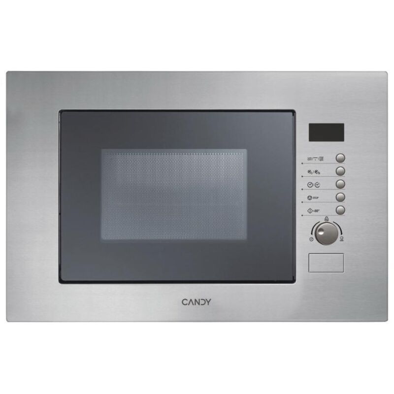 Micro-ondes avec grill Candy MIC20GDFXIT en acier inoxydable encastrable 20 L 800 W