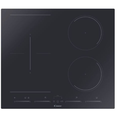 Candy New Timeless CTPS64MCTTWIFI Nero Da incasso 59 cm Piano cottura a induzione 4 Fornello(i)