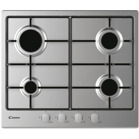 CANDY Piano cottura a gas inox 4 zone CDOY6GRX