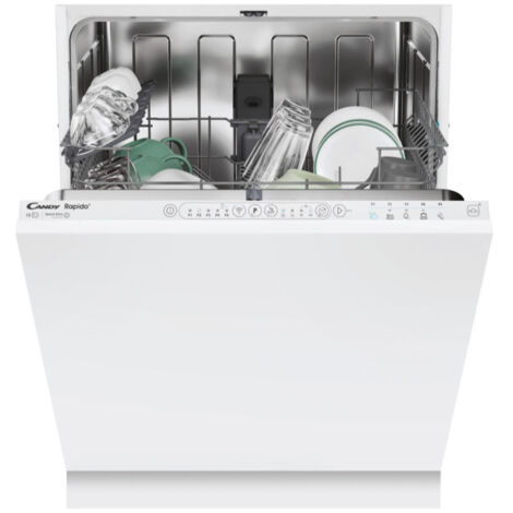 Candy RapidÓ CI 3E53L0W. Posizionamento dell'apparecchio: A scomparsa totale, Dimensione: Dimensione massima (60 cm), Colore pannello di controllo: Bianco. Numero di coperti: 13 coperti,... - 32901575