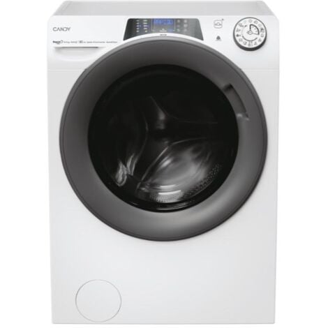 Candy Rapido PRO RPW4856BWMR9 1 S lavasciuga Libera installazione Caricamento frontale Bianco classe D