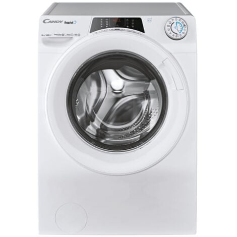Candy RapidÓ RO 14104DWMT/1-S. Tipo di carica: Caricamento frontale. Capacità cestello: 10 kg, Classe di efficienza della centrifuga: B, Silenziosità (centrifuga): 76 dB, Velocità ... - RO14104DWMT1-S