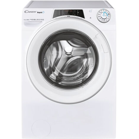 Candy RapidÓ ROW4964DWMST/1-S. Tipo di carica: Caricamento frontale, Posizionamento dell'apparecchio: Libera installazione, Colore del prodotto: Bianco. Capacità di asciugatura: 6 kg, Velocità di c...