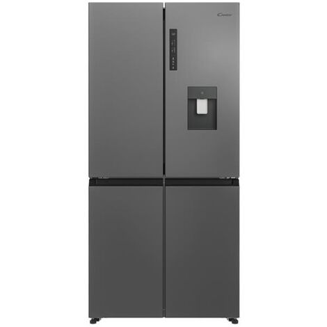 Candy – Réfrigérateur multi-portes 463L CFQQ5T817EWPS – Classe E – Froid ventilé – Distributeur d'eau – Niveau sonore 35 dB