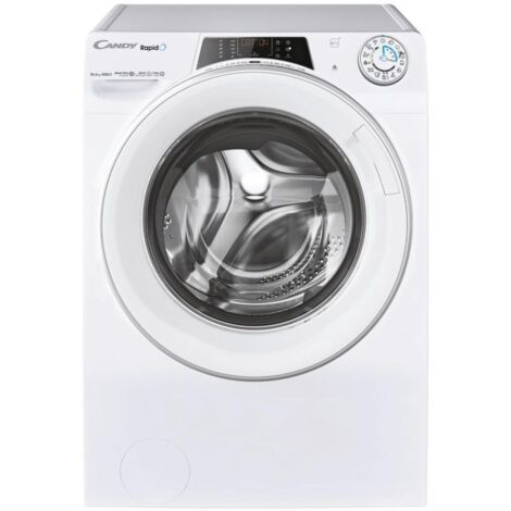 Candy ROW51066DWMST-S Lave-linge encastrable Chargement frontal 7 kg Blanc