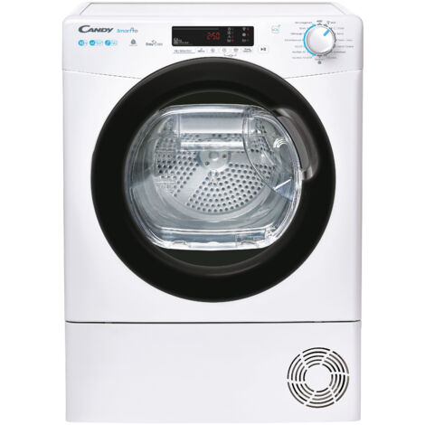 Candy – Sèche-linge 10 Kg blanc – Pompe à chaleur – Classe énergétique E – Connectivité WiFi et Bluetooth – CSOEH10A2DBEX47