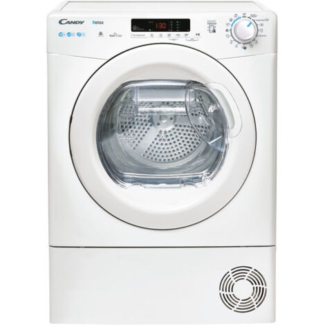 Candy Smart CRE H10A2DE-S. Posizionamento dell'apparecchio: Libera installazione, Tipo di carica: Caricamento frontale, Sistema di asciugatura: Pompa di calore. Capacità cestello: 10 kg,... - 31102517