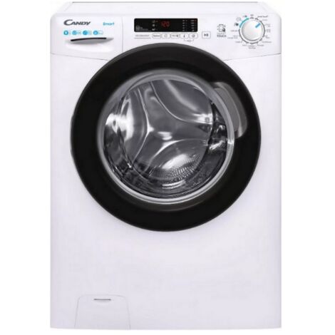 Candy Smart CS1292DWB4/1-47 machine à laver Charge avant 9 kg 1200 tr/min Blanc