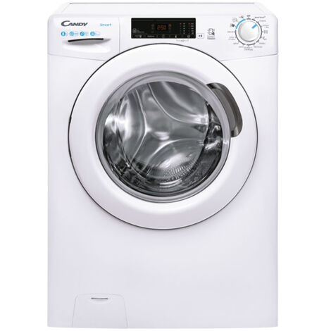 Candy Smart CSS128TE-11 lavatrice Caricamento frontale 8 kg 1200 Giri/min D Bian - Bianco