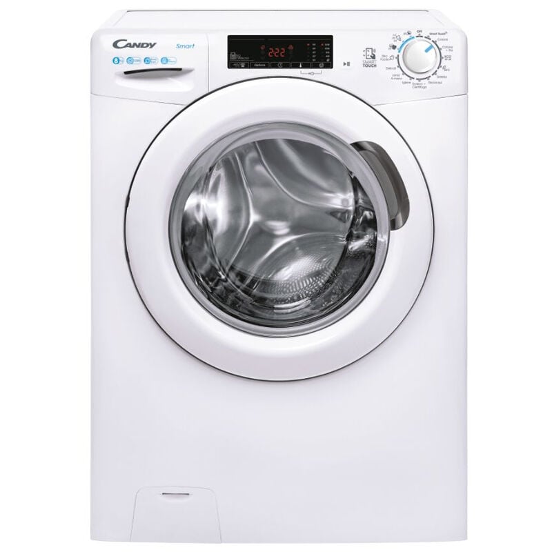 Image of Smart CSS128TW3-11 lavatrice Caricamento frontale 8 kg 1200 Giri/min Bianco - Candy