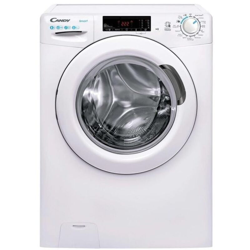 Candy Smart CSS128TW4 11 Lavatrice a carica frontale 8kg Classe B 16 programmi bianco