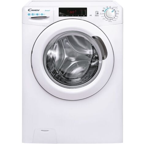 Candy Smart CSS129TW4-11. Tipo di carica: Caricamento frontale. Capacità cestello: 9 kg, Classe di efficienza della centrifuga: B, Silenziosità (centrifuga): 77 dB, Velocità... - 31019451 - CSS1292TW4
