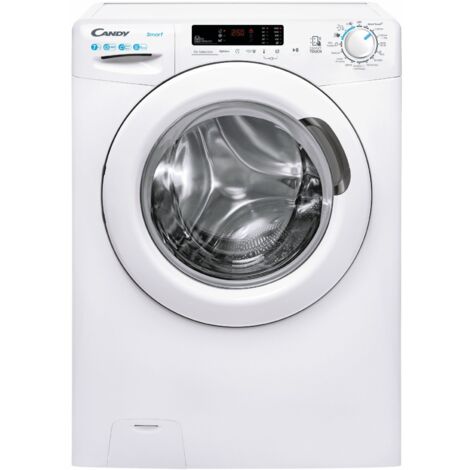 Candy Smart CSS4372DW4/1-11. Tipo di carica: Caricamento frontale. Capacità cestello: 7 kg, Classe di efficienza della centrifuga: B, Silenziosità (centrifuga): 78 dB, Velocità di cen... - CSS4372DW41