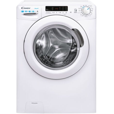 Candy Smart CSWS 4852DE/1-11. Tipo di carica: Caricamento frontale, Posizionamento dell'apparecchio: Libera installazione, Colore del prodotto: Bianco. Capacità di asciugatura: 5 kg... - CSWS4852DE111