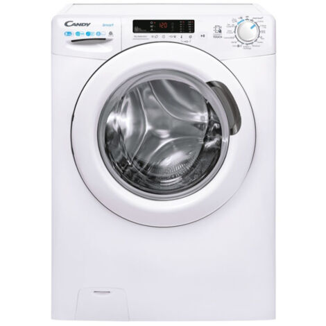 Candy Smart CSWS4852DW3/1-11 lavasciuga Libera installazione Caricamento frontale Bianco E