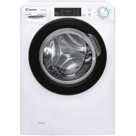 Candy Smart Pro CSHW4645TWB3/1-S lavasciuga Libera installazione Caricamento frontale Bianco