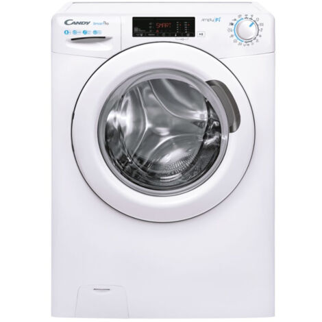 Candy Smart Pro CSO 1285TW4/1-S. Tipo di carica: Caricamento frontale. Capacità cestello: 8 kg, Classe di efficienza della centrifuga: B, Silenziosità (centrifuga): 77 dB, Velocità... - CSO1285TW4/1-S