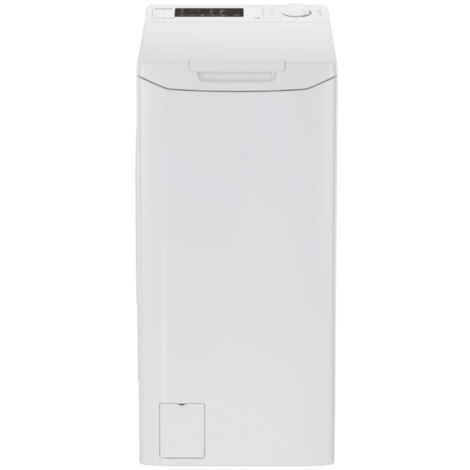 Candy TCA473D3-S Lavatrice Caricamento dall'Alto 7Kg 1400 Giri-min Bianco Classe Energetica C