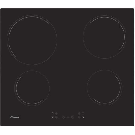 Candy Timeless CH 64CCB Schwarz Integriert 59 cm Keramik 4 Zone(n)