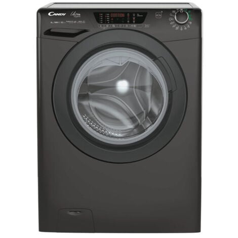 Candy Ultra Hygiene HE1584TWMBB6-S lavatrice Caricamento frontale 8 kg 1500 Giri /min Nero
