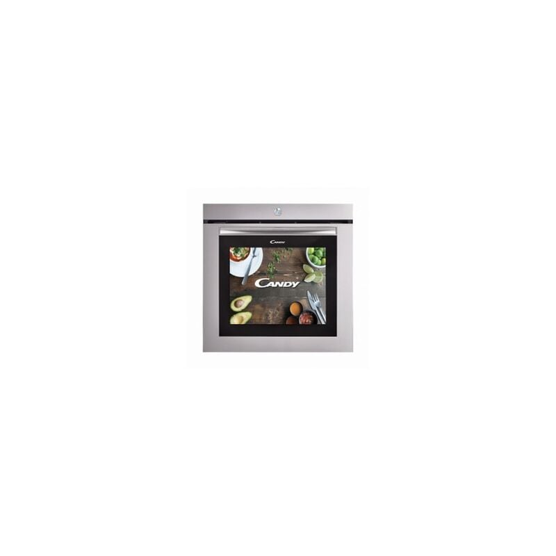 Image of Forno ad incasso Elettrico Ventilato Multifunzione 60 cm con Grill Telecamera HD interna e Schermo full Touch Acciaio Inox Candy WATCH-TOUCH/E