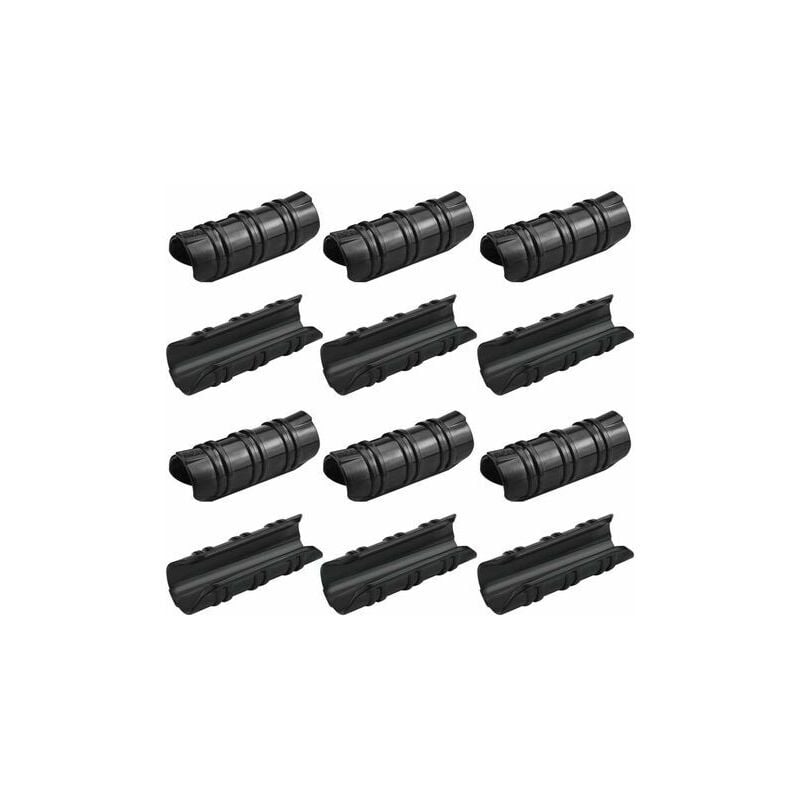 100 Pcs Serre Clips 25Mm Clips Serre De Jardin Résistance Aux Températures Elevées Fixation Bache Serre Durable Facile a Utiliser Pour Fixation Serre